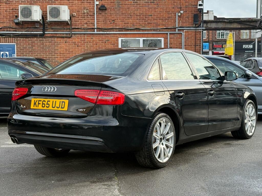 Audi A4 1.8 Tfsi Se Saloon Multitronic Euro 6 Black #5