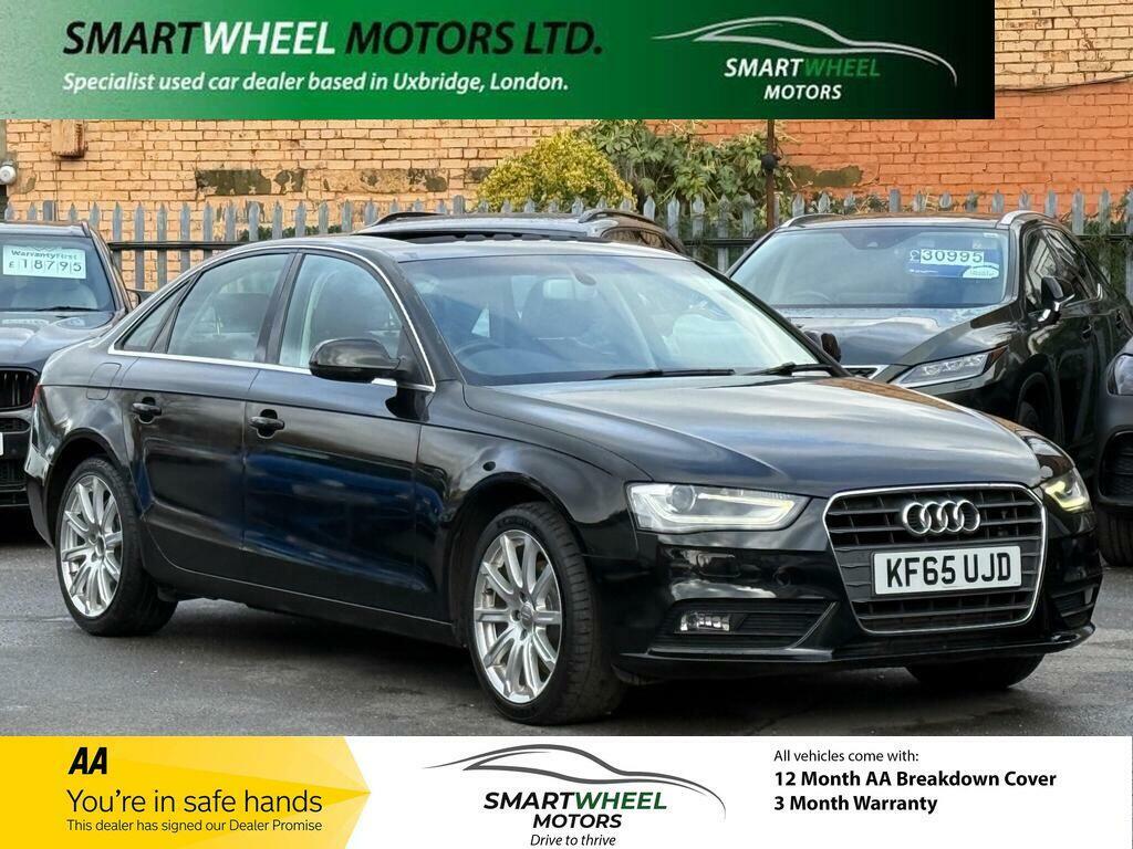 Audi A4 1.8 Tfsi Se Saloon Multitronic Euro 6 Black