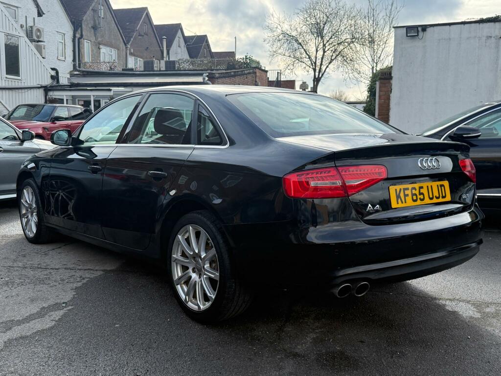 Audi A4 1.8 Tfsi Se Saloon Multitronic Euro 6 Black #4