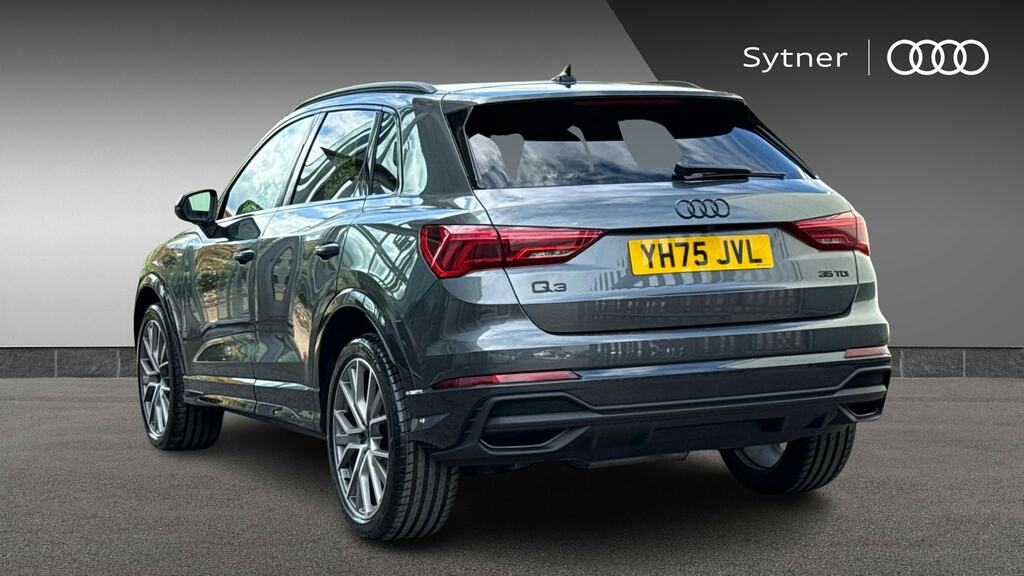 Audi Q3 35 Tdi Black Edition S Tronic Tech Pack YH75JVL Grey #3