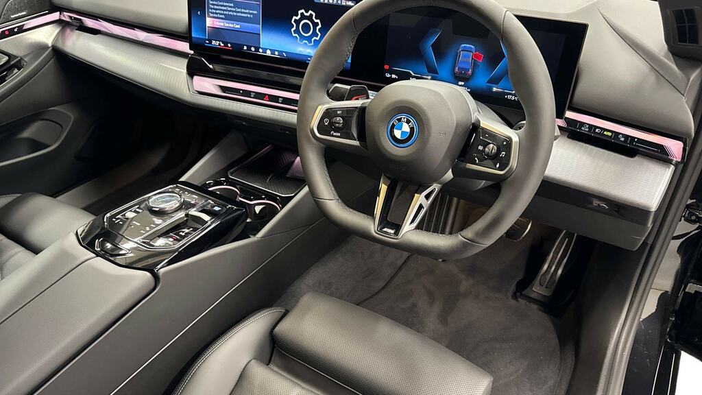 BMW i5 250Kw Edrive40 M Sport Pro 84Kwh EA75HRR Black #6