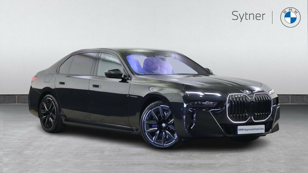 BMW i7 335Kw Edrive50 M Sport 105.7Kwh Exec Black