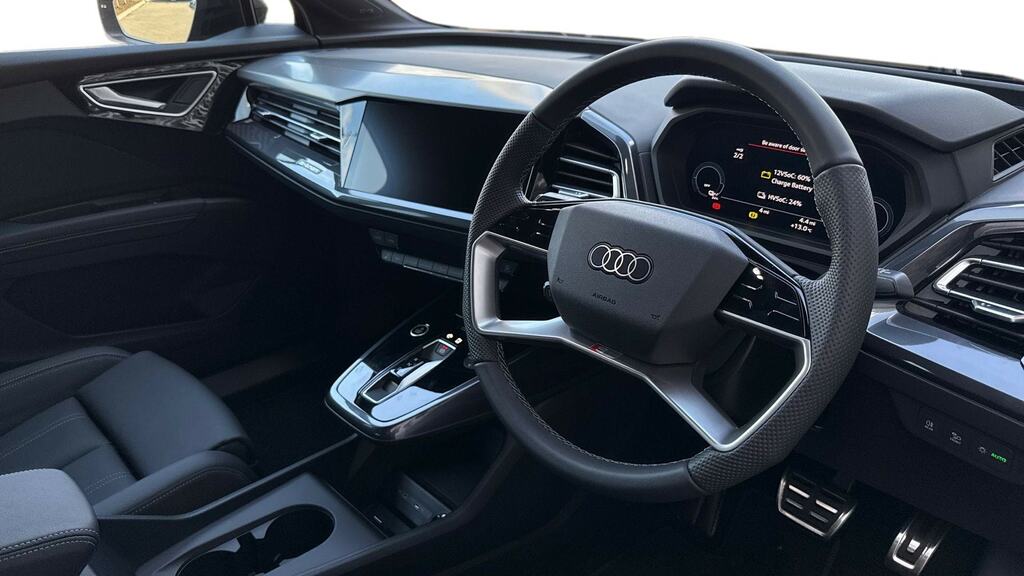 Audi Q4 E Tron 250Kw 55 Quattro 82Kwh S Line Lthtech FN75APK Black #6