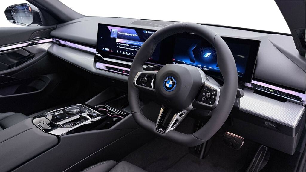 BMW i5 250Kw Edrive40 M Sport Pro 84Kwh YS75DLD Black #6