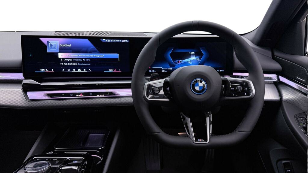 BMW i5 250Kw Edrive40 M Sport Pro 84Kwh YS75DLD Black #5