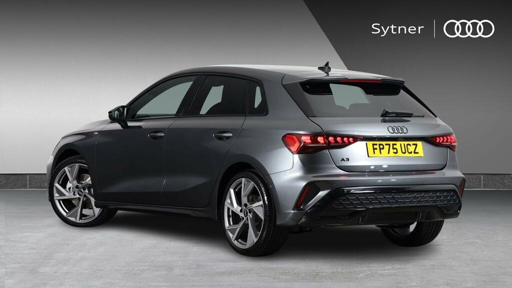 Audi A3 1.5 Tfsi 150 Black Edition Tech Pack FP75UCZ Grey #3