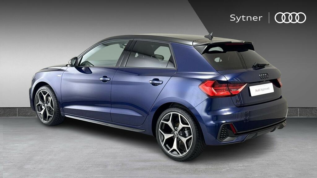 Audi A1 35 Tfsi Black Edition S Tronic Tech Pack Pro LA75SVW Blue #3