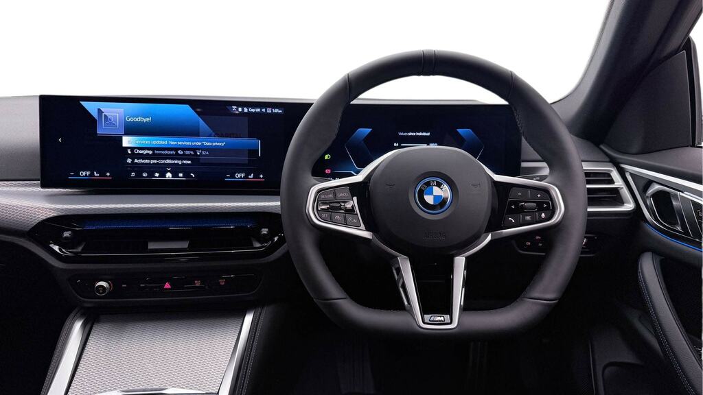 BMW i4 210Kw Edrive35 M Sport 70Kwh Techpro YM75TOA Black #5