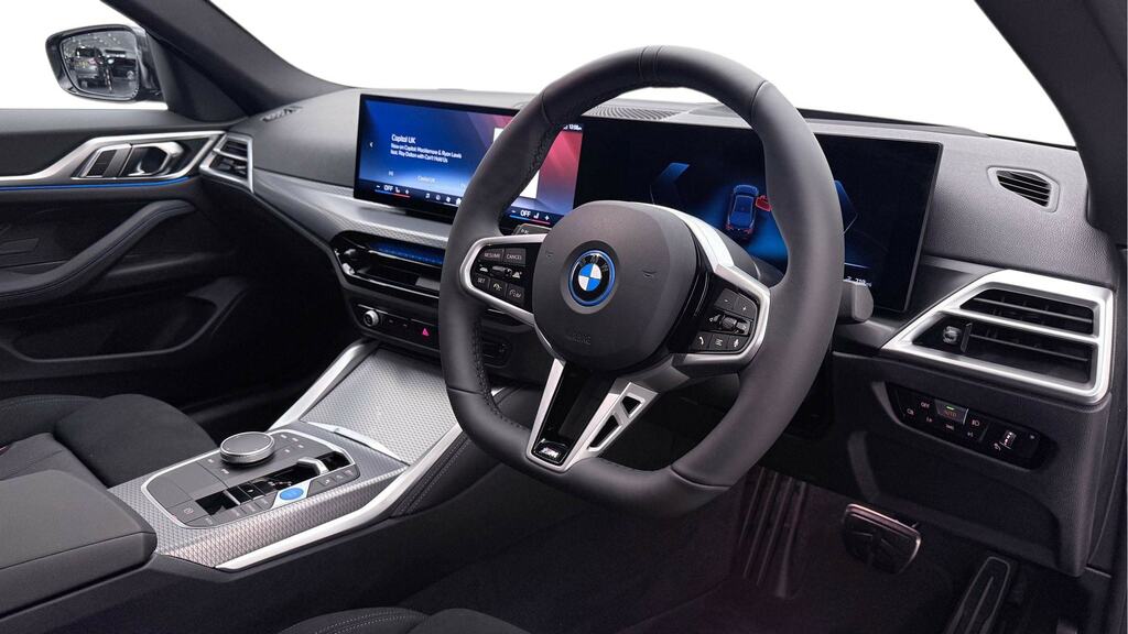 BMW i4 210Kw Edrive35 M Sport 70Kwh Techpro YM75TOA Black #6