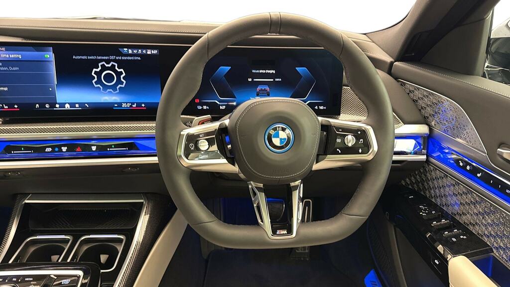 BMW i7 335Kw Edrive50 M Sport 105.7Kwh CF75VCC Black #5
