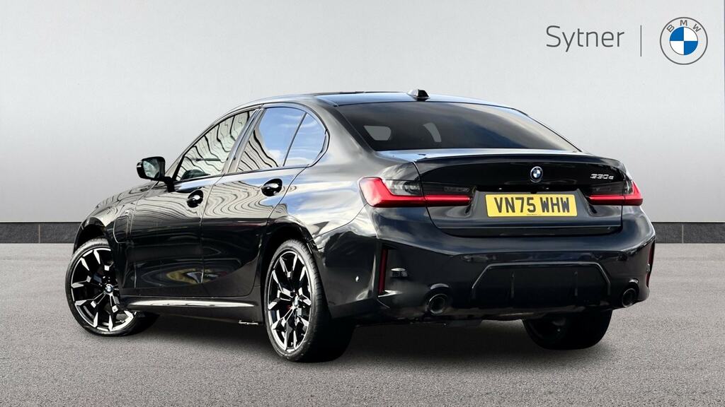 BMW 3 Series 330E 22.3 Kwh M Sport Step Techpro Pack VN75WHW Black #2