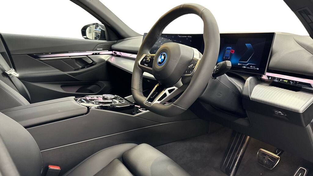 BMW 5 Series 530E M Sport EF75MWE Black #6