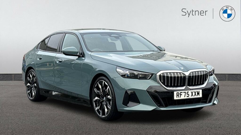 BMW 5 Series 530E M Sport Green