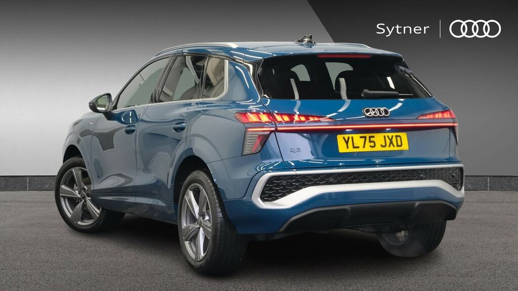 Audi Q3 1.5 Tfsi S Line S Tronic Soundvision Pack YL75JXD Blue #3