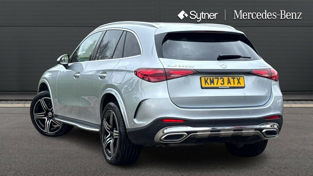 Mercedes-Benz GLC Class Glc 300De 4Matic Amg Line Premium 9G-tronic KM73ATX Silver #2