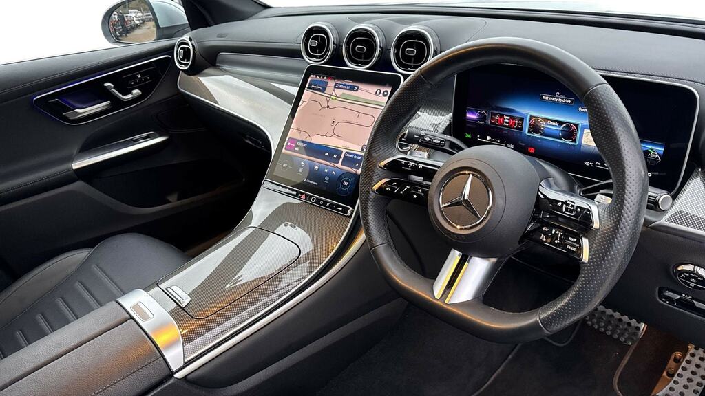 Mercedes-Benz GLC Class Glc 300De 4Matic Amg Line Premium 9G-tronic KM73ATX Silver #3
