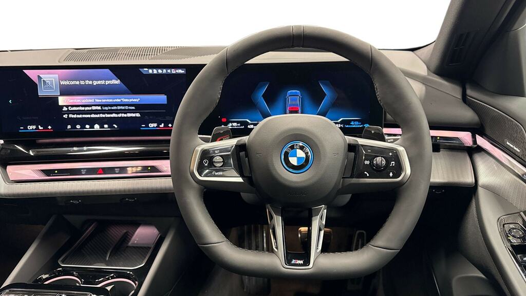 BMW 5 Series 530E M Sport Pro EN75VGM Blue #5