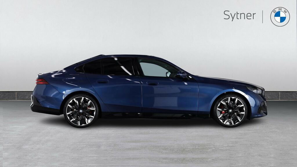 BMW 5 Series 530E M Sport Pro EN75VGM Blue #3