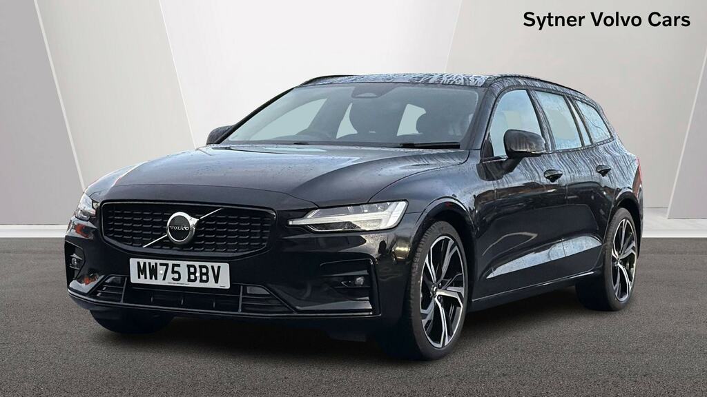 Volvo V60 2.0 B4p Plus Dark 7 Speed MW75BBV Black #6
