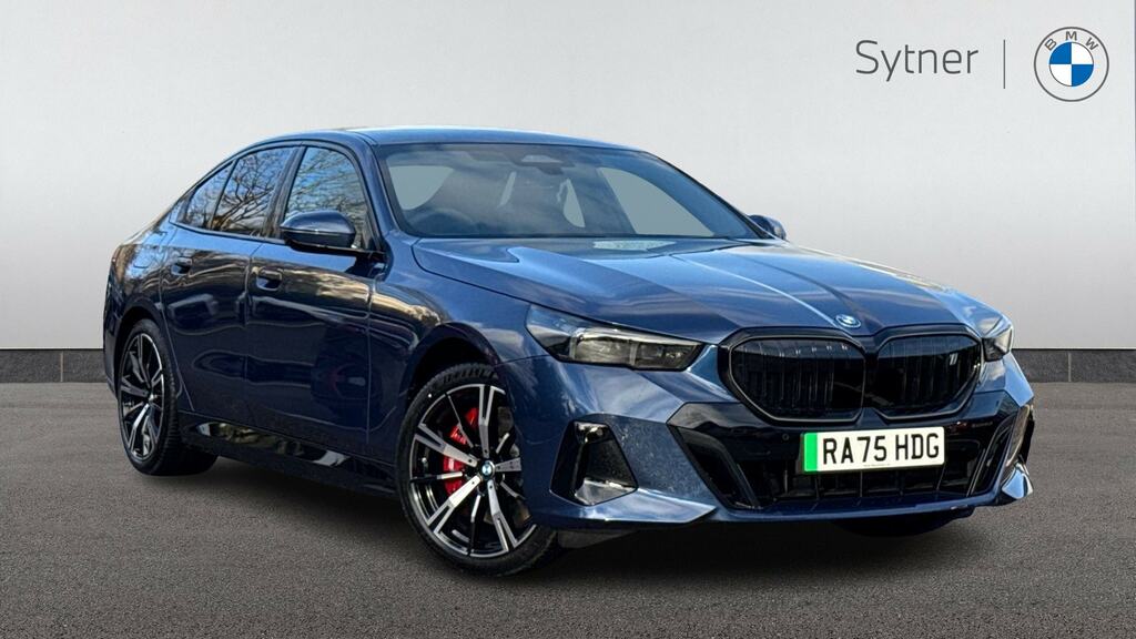 BMW i5 250Kw Edrive40 M Sport Pro 84Kwh RA75HDG Blue