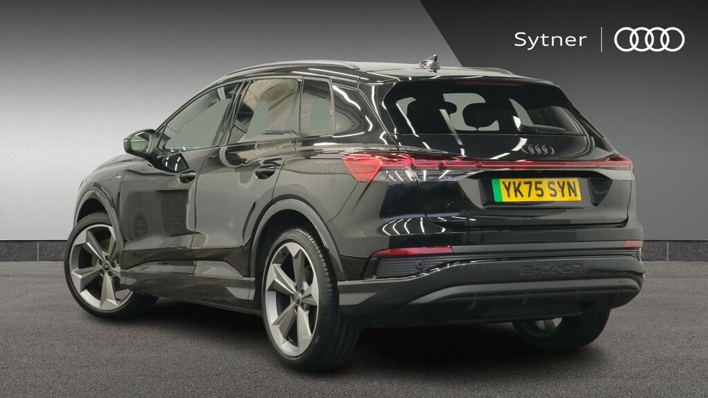 Audi Q4 E Tron 150Kw 40 63Kwh Black Edition Tech Pack YK75SYN Black #3