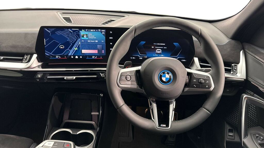 BMW iX2 230Kw Xdrive30 Shadow Ed 65Kwh Tech FG75GNY Grey #5