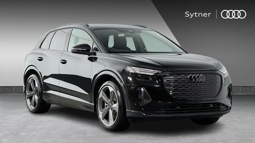 Audi Q4 E Tron 150Kw 40 63Kwh Black Edition Tech Pack Black