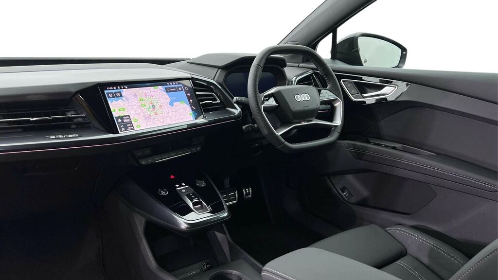 Audi Q4 E Tron 150Kw 40 63Kwh Black Edition Tech Pack FH75DXK Black #2