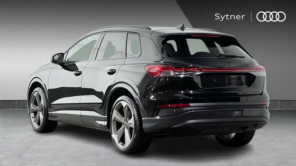 Audi Q4 E Tron 150Kw 40 63Kwh Black Edition Tech Pack FH75DXK Black #3