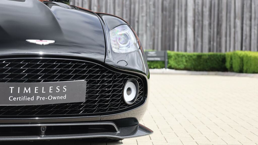 Aston Martin V12 Zagato Vanquish Zagato V12 Black #23