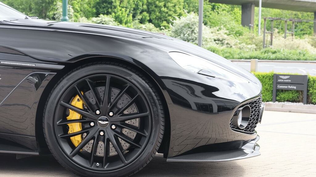Aston Martin V12 Zagato Vanquish Zagato V12 Black #26