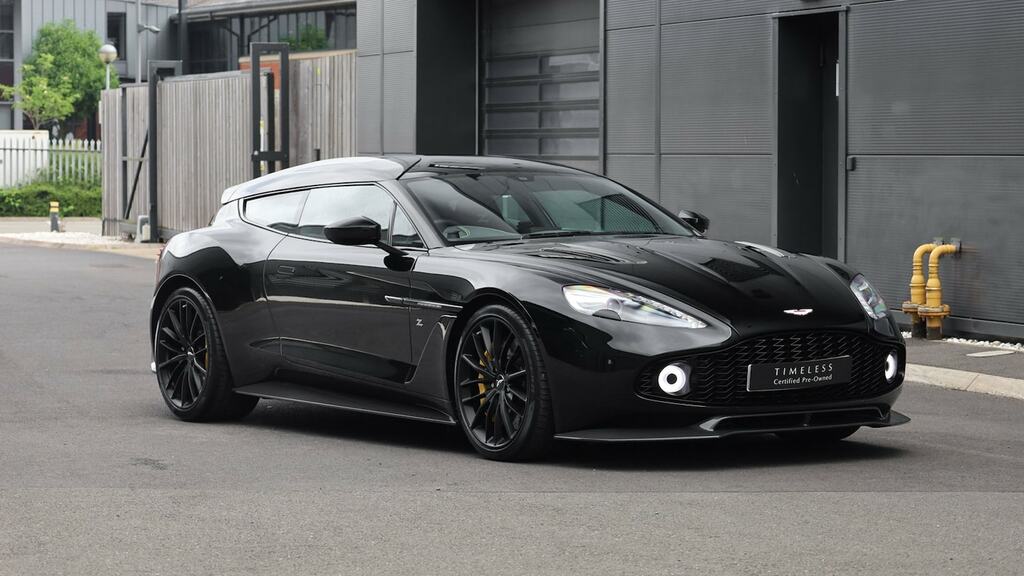 Aston Martin V12 Zagato Vanquish Zagato V12 Black #21