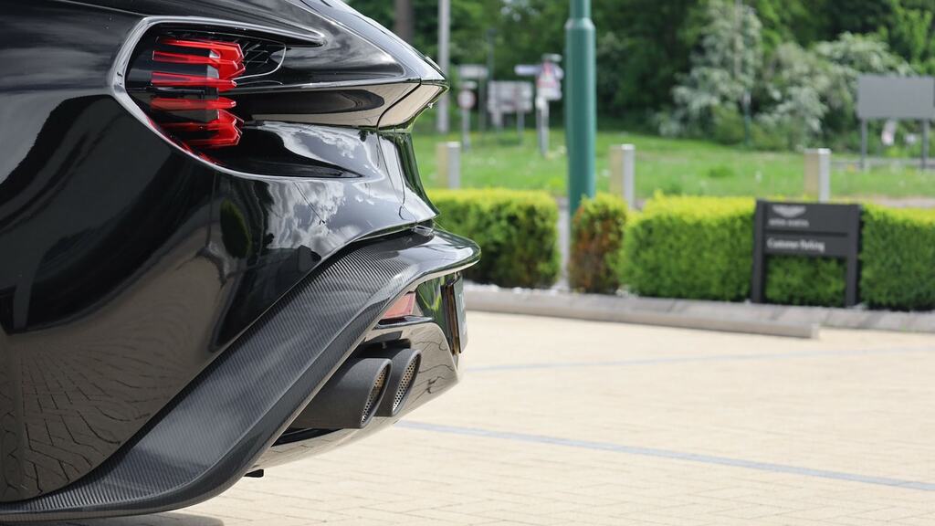 Aston Martin V12 Zagato Vanquish Zagato V12 Black #38