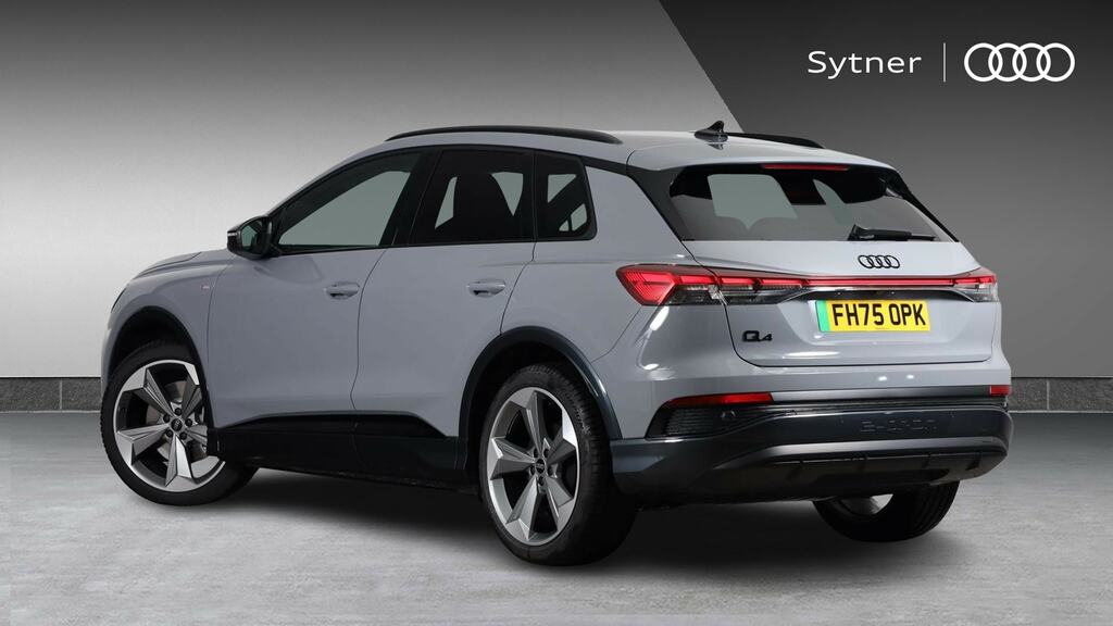 Audi Q4 E Tron 150Kw 40 63Kwh Black Edition Tech Pack FH75OPK Grey #3