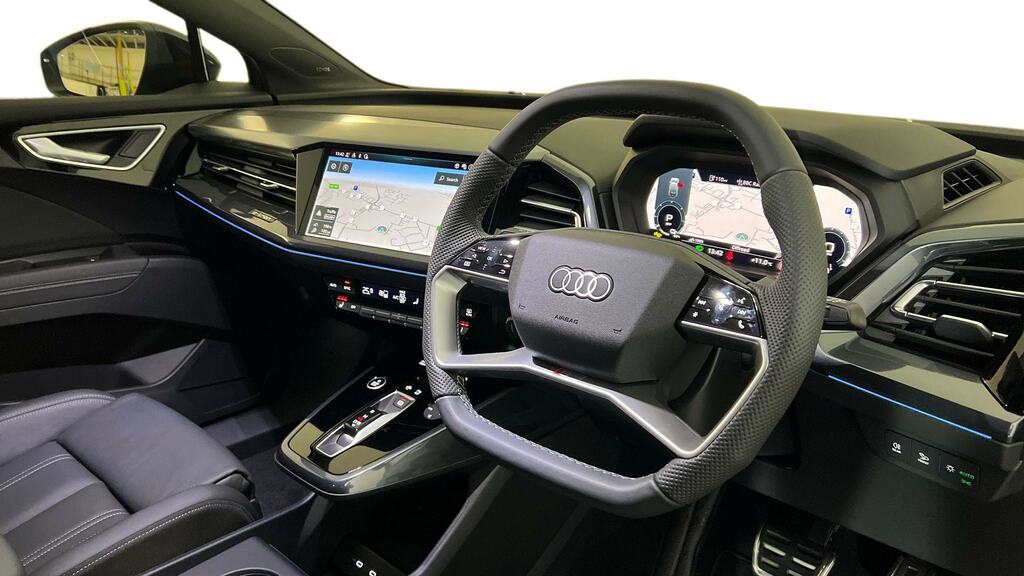 Audi Q4 E Tron 150Kw 40 63Kwh Black Edition Tech Pack FH75OPK Grey #6