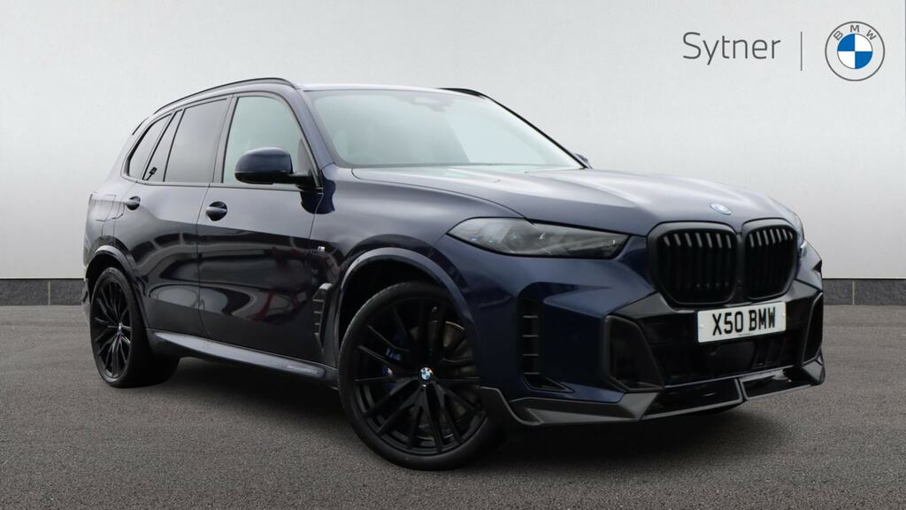 BMW X5 Xdrive50e M Sport Techpro Pack Blue