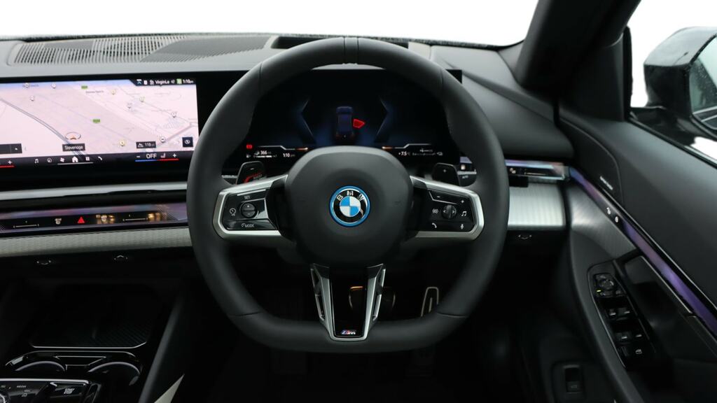 BMW 5 Series 530E M Sport Pro Tech Plus AF75XVK Black #5