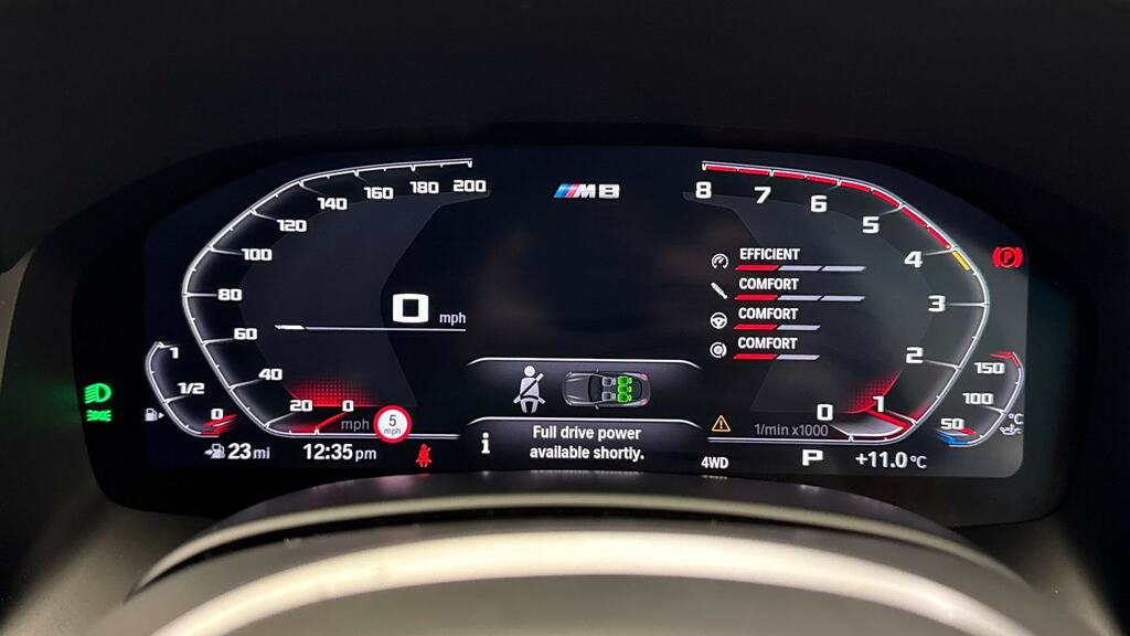 BMW M8 Gran Coupe M8 Competition Step Blue #9