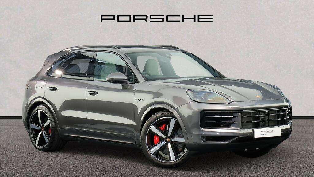 Porsche Cayenne S E-hybrid Tiptronic S Grey