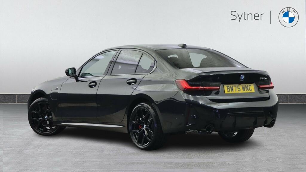 BMW 3 Series 330E 22.3 Kwh M Sport Step Pro Pack BW75WNC Black #2
