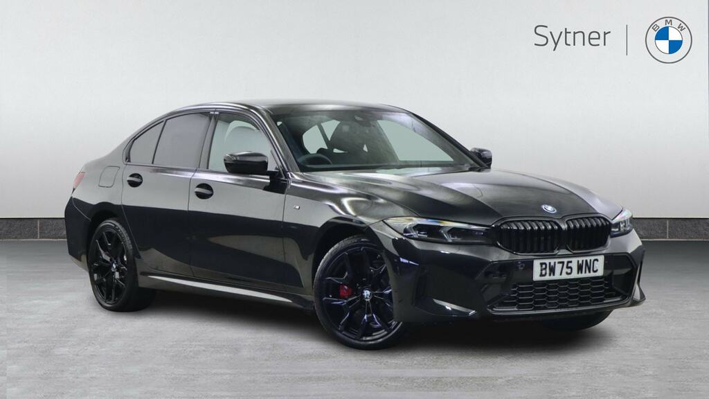 BMW 3 Series 330E 22.3 Kwh M Sport Step Pro Pack BW75WNC Black