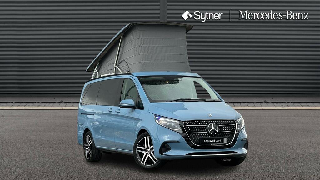 Mercedes-Benz V Class V300 D Marco Polo Premium 9G-tron Long7st NX25KKS Blue #2