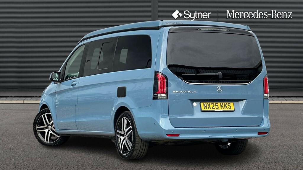 Mercedes-Benz V Class V300 D Marco Polo Premium 9G-tron Long7st NX25KKS Blue #3