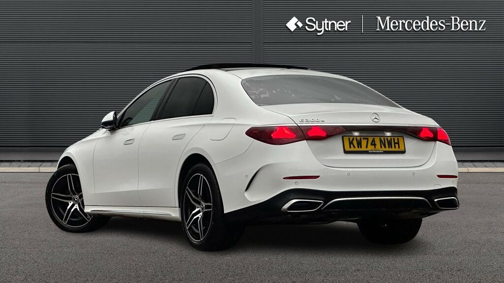 Mercedes-Benz E Class E300e Amg Line Premium 9G-tronic KW74NWH White #2