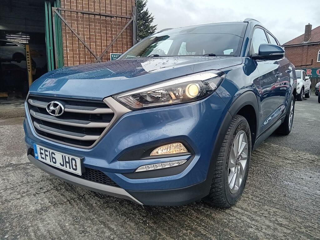 Hyundai Tucson Suv 1.7 Crdi Blue Drive Se Nav Euro 6 Ss 2 EF16JHO Blue #3