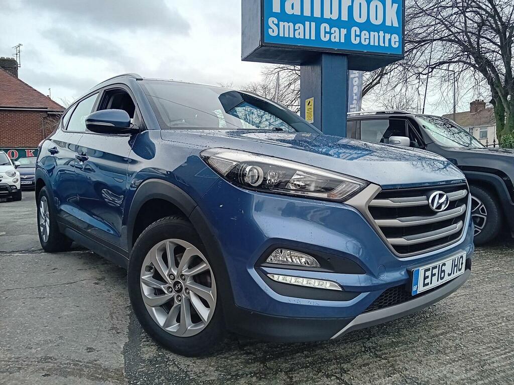 Hyundai Tucson Suv 1.7 Crdi Blue Drive Se Nav Euro 6 Ss 2 EF16JHO Blue #5