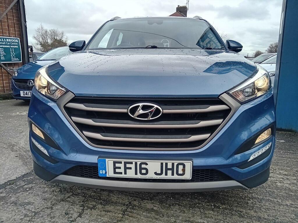 Hyundai Tucson Suv 1.7 Crdi Blue Drive Se Nav Euro 6 Ss 2 EF16JHO Blue #2