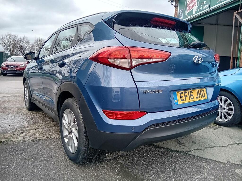 Hyundai Tucson Suv 1.7 Crdi Blue Drive Se Nav Euro 6 Ss 2 EF16JHO Blue #4
