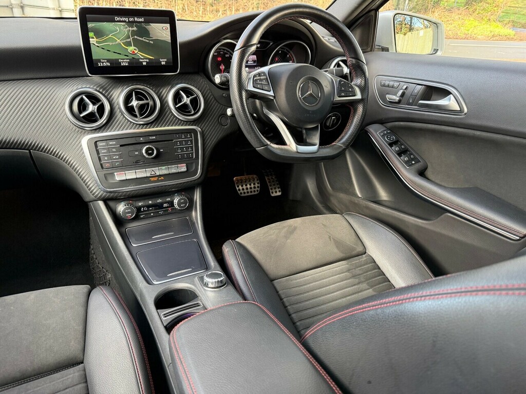 Mercedes-Benz A Class A180d Amg Line U1922 Ulez KW65WLN Silver #2
