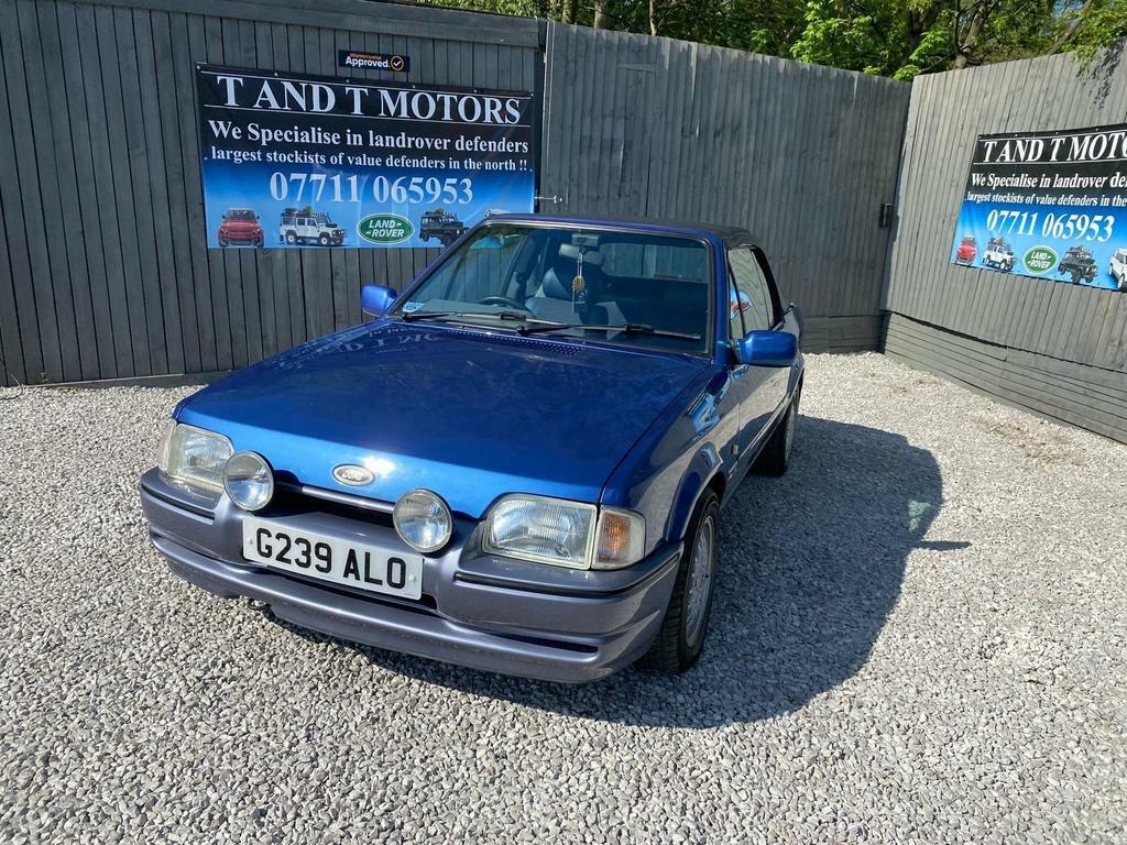 Ford Escort 1.6 Xr3i Two-tone Blue #5
